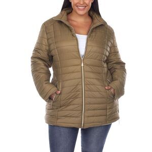 Plus Size Puffer Coat